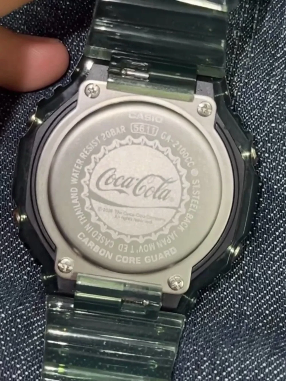 Coca cola limited edition G-Shock Men’s Black Tactical Analog-Digital Watch